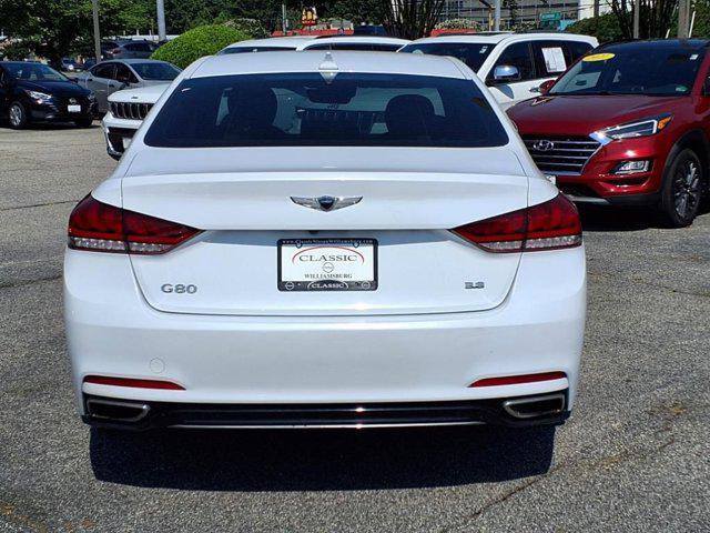 used 2019 Genesis G80 car, priced at $24,900