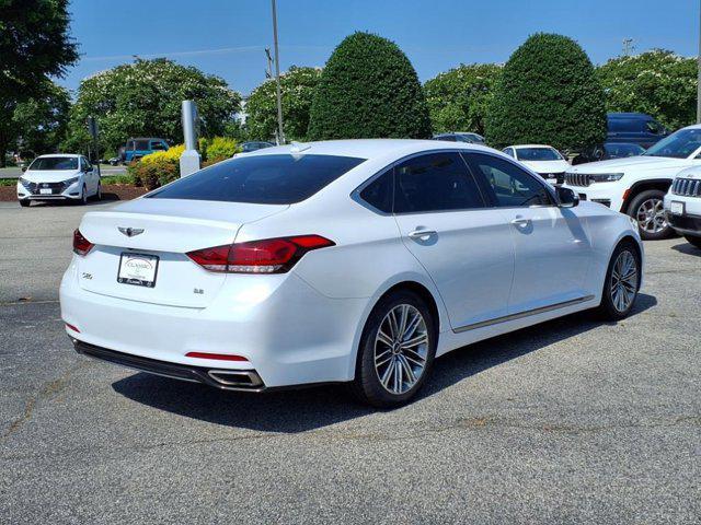 used 2019 Genesis G80 car, priced at $24,900