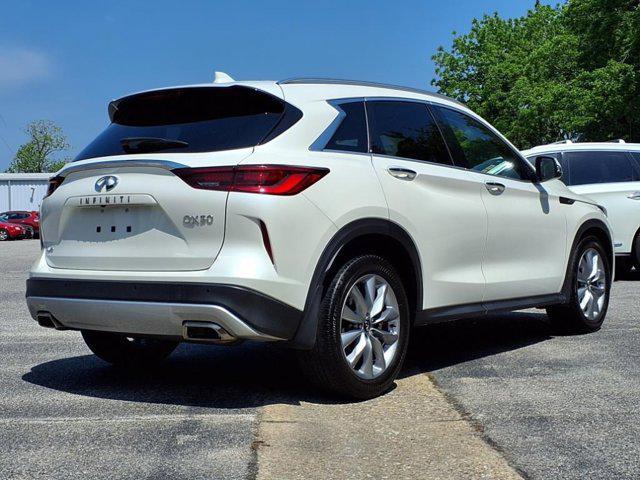 used 2022 INFINITI QX50 car, priced at $31,200