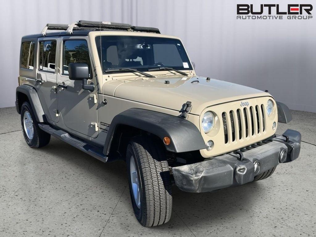 used 2017 Jeep Wrangler Unlimited car, priced at $21,993