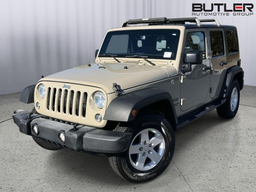 used 2017 Jeep Wrangler Unlimited car, priced at $21,993