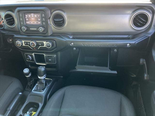 used 2021 Jeep Wrangler car, priced at $27,901