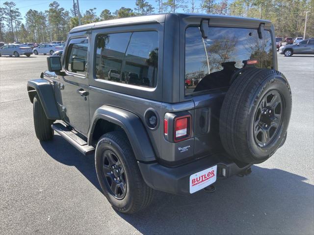 used 2021 Jeep Wrangler car, priced at $27,901