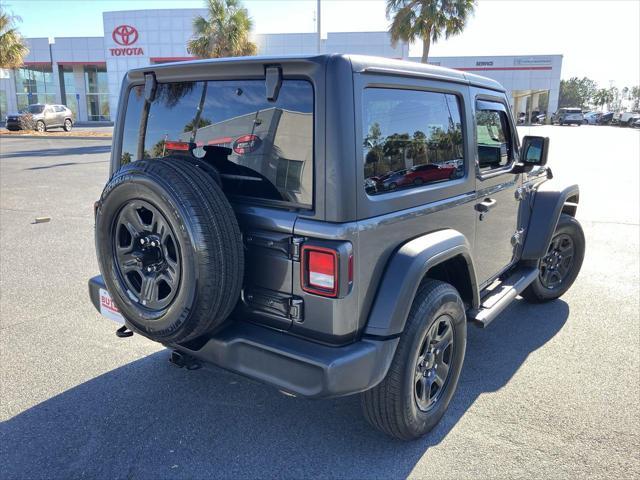 used 2021 Jeep Wrangler car, priced at $27,901