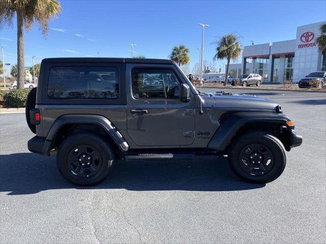 used 2021 Jeep Wrangler car, priced at $27,901