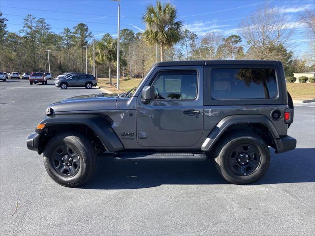 used 2021 Jeep Wrangler car, priced at $27,901