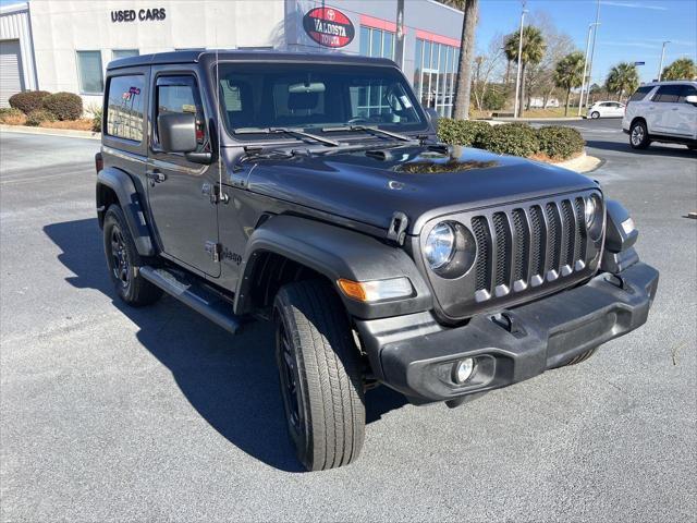 used 2021 Jeep Wrangler car, priced at $27,901