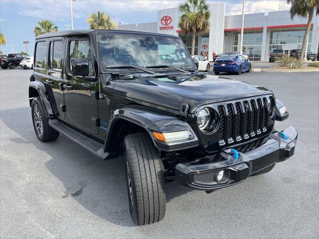 used 2022 Jeep Wrangler Unlimited 4xe car, priced at $33,501