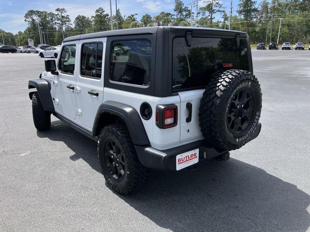 used 2021 Jeep Wrangler Unlimited car, priced at $26,901