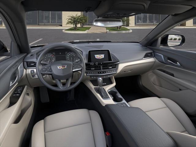 new 2025 Cadillac CT4 car, priced at $44,439