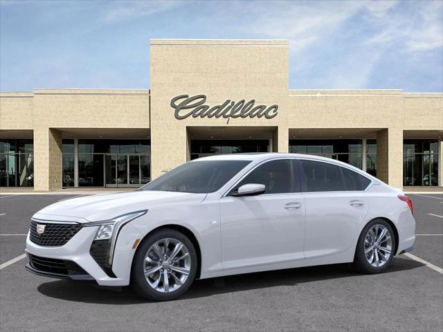 new 2025 Cadillac CT5 car, priced at $48,714