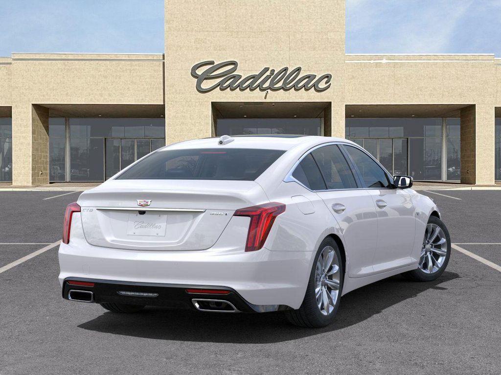 new 2025 Cadillac CT5 car, priced at $50,502