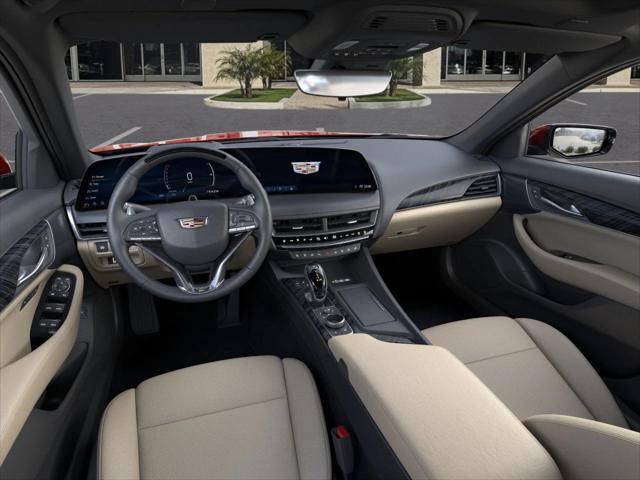 new 2025 Cadillac CT5 car, priced at $55,559