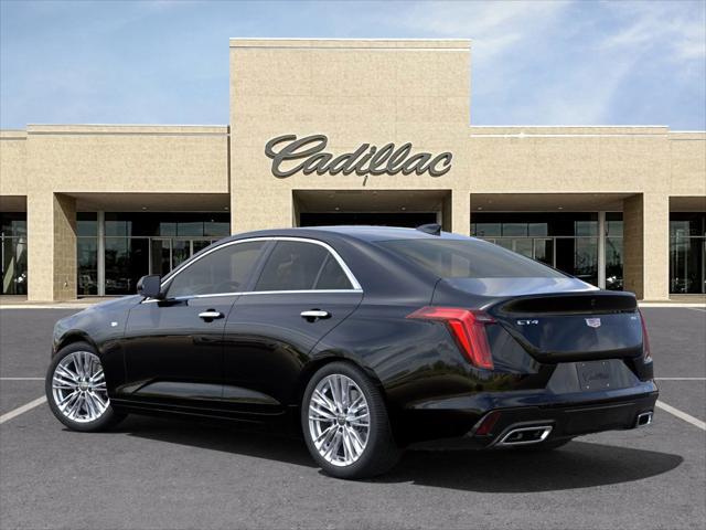 new 2025 Cadillac CT4 car, priced at $44,339