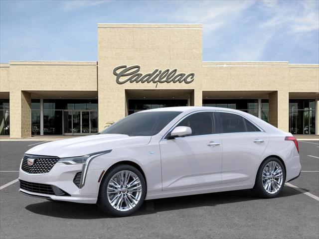 new 2025 Cadillac CT4 car, priced at $43,634