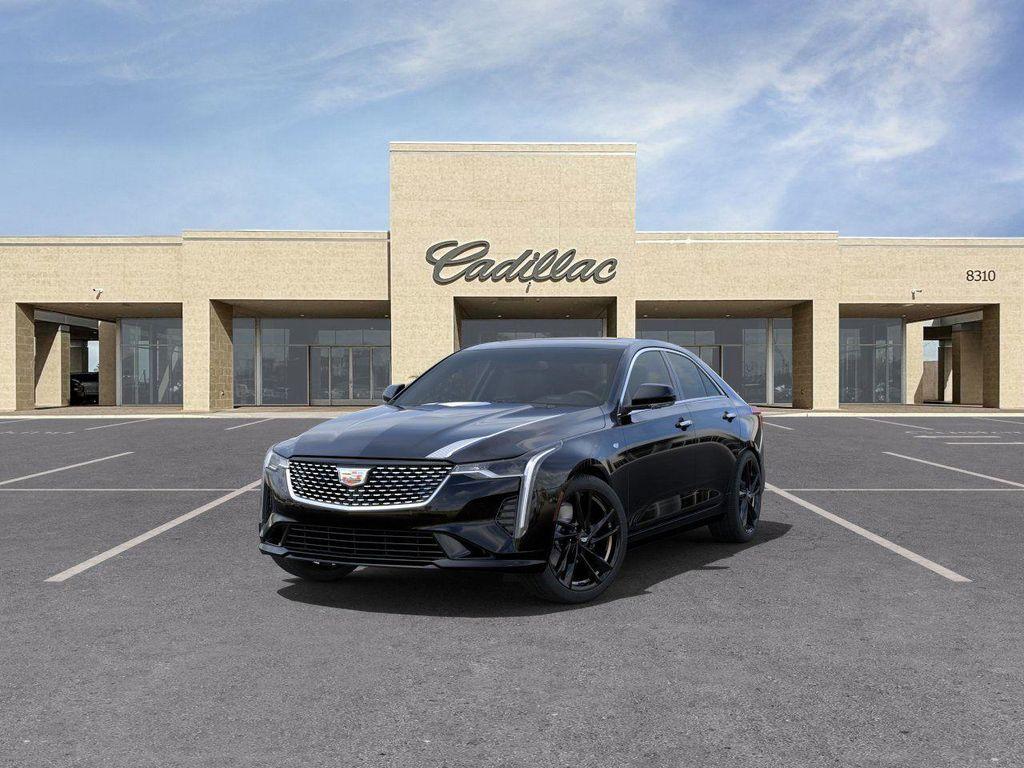 new 2025 Cadillac CT4 car, priced at $50,104
