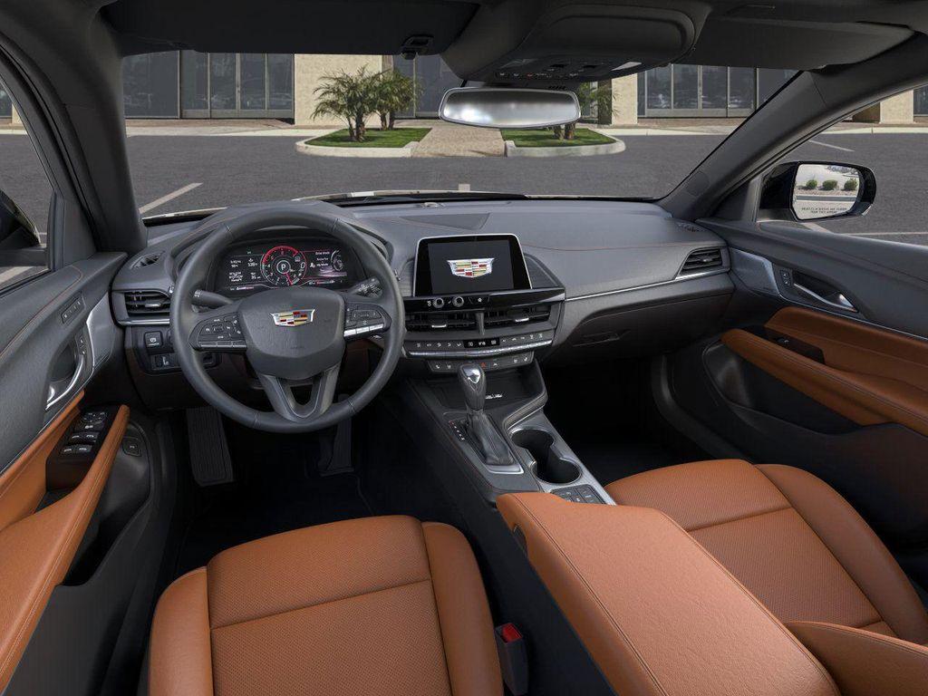 new 2025 Cadillac CT4 car, priced at $50,104