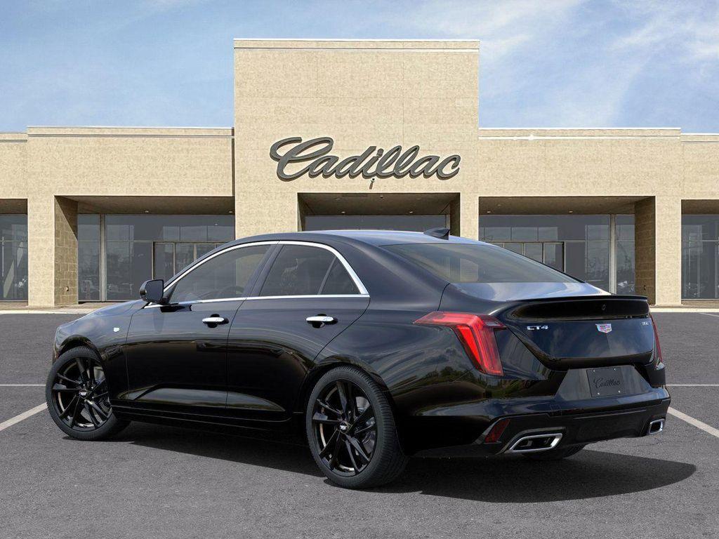 new 2025 Cadillac CT4 car, priced at $50,104