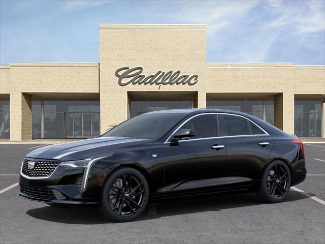 new 2025 Cadillac CT4 car, priced at $50,104