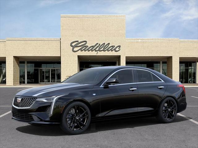 new 2025 Cadillac CT4 car, priced at $50,104