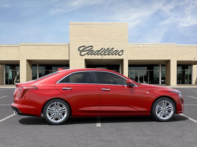 new 2025 Cadillac CT4 car, priced at $45,564