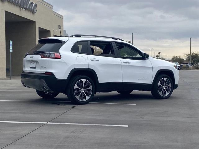 used 2022 Jeep Cherokee car, priced at $29,900