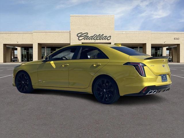 used 2025 Cadillac CT4-V car, priced at $56,900