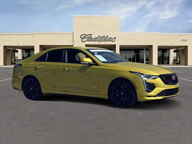 used 2025 Cadillac CT4-V car, priced at $56,900