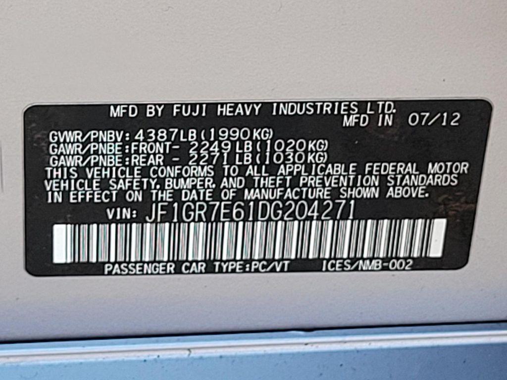 used 2013 Subaru Impreza WRX car, priced at $12,690