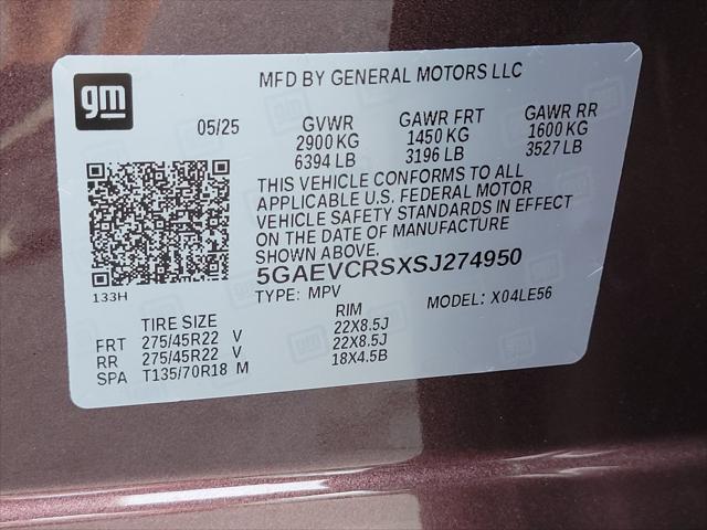 new 2025 Buick Enclave car, priced at $63,297