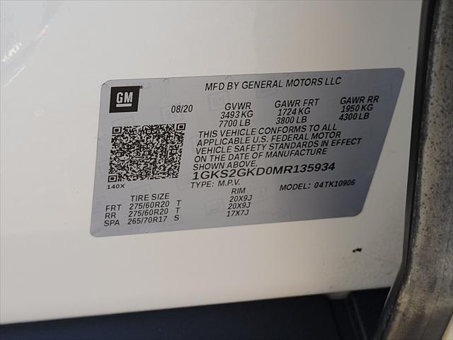 used 2021 GMC Yukon XL car, priced at $43,894