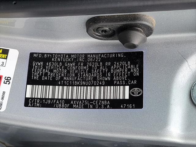 used 2022 Toyota Camry car, priced at $24,648