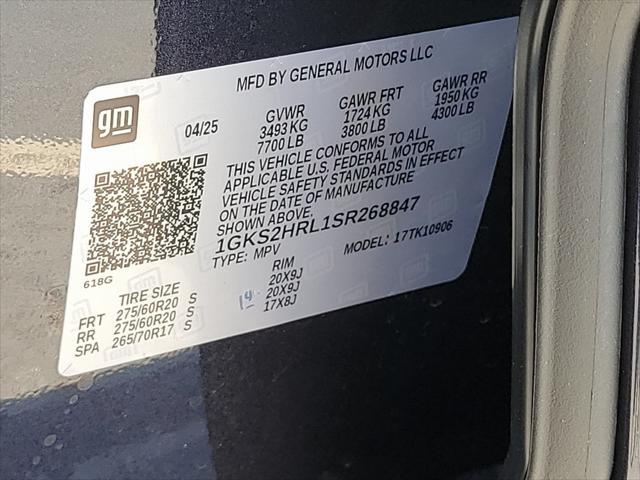 new 2025 GMC Yukon XL car, priced at $90,745
