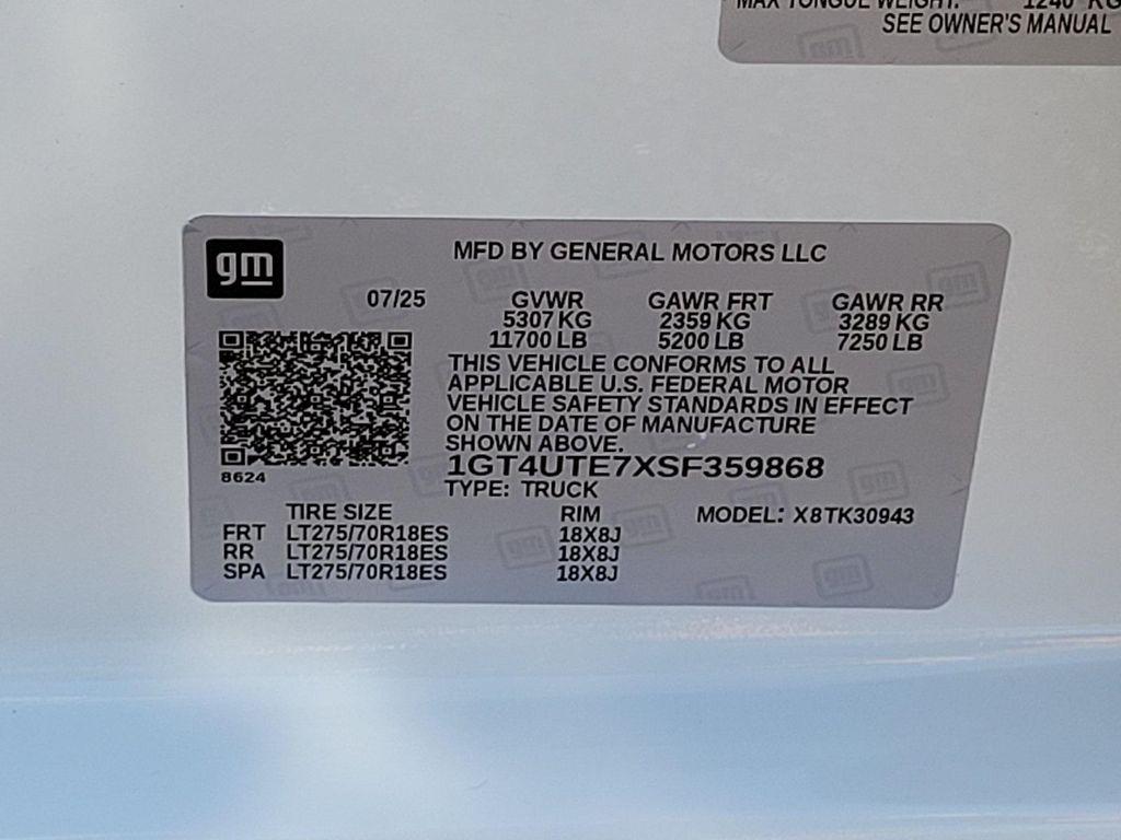 new 2025 GMC Sierra 3500 car, priced at $65,295