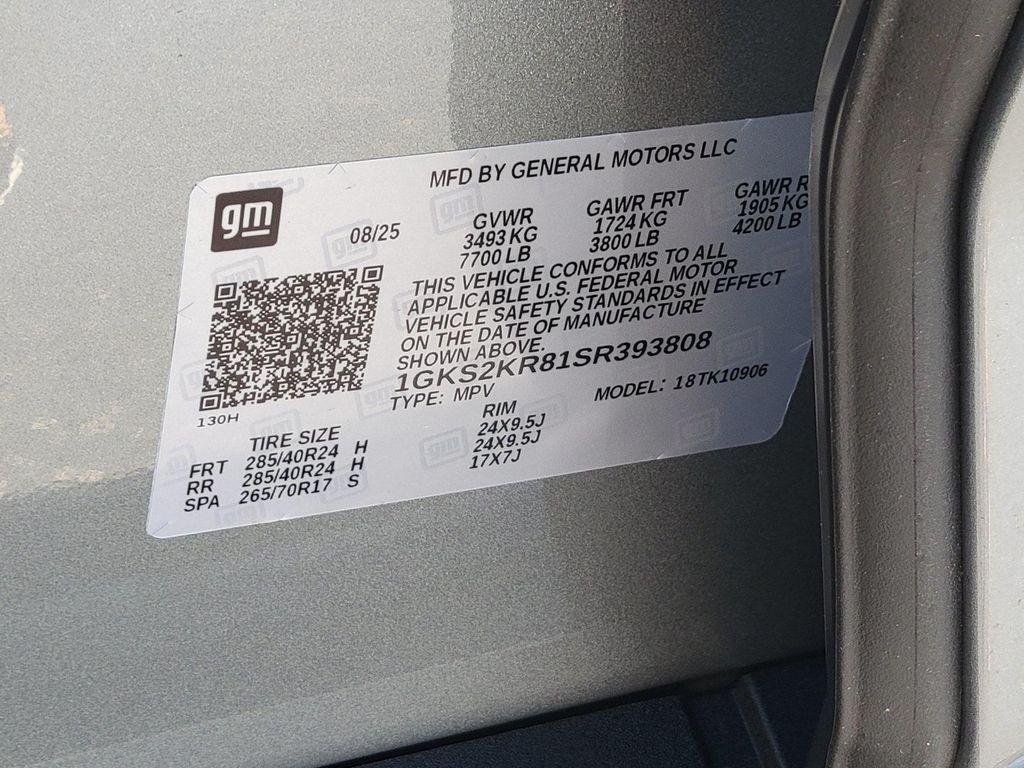 new 2025 GMC Yukon XL car, priced at $112,090