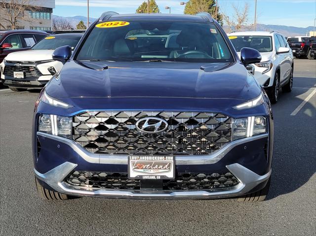 used 2022 Hyundai Santa Fe car, priced at $30,903