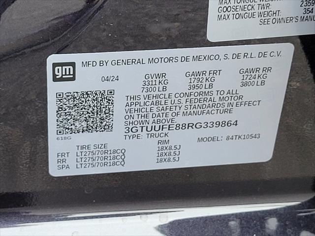 new 2024 GMC Sierra 1500 car, priced at $84,640