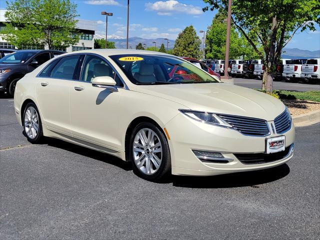used 2015 Lincoln MKZ car, priced at $14,487