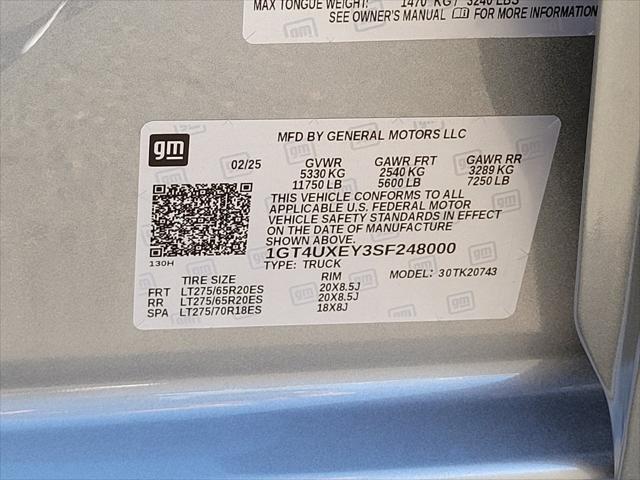 new 2025 GMC Sierra 2500 car, priced at $93,760
