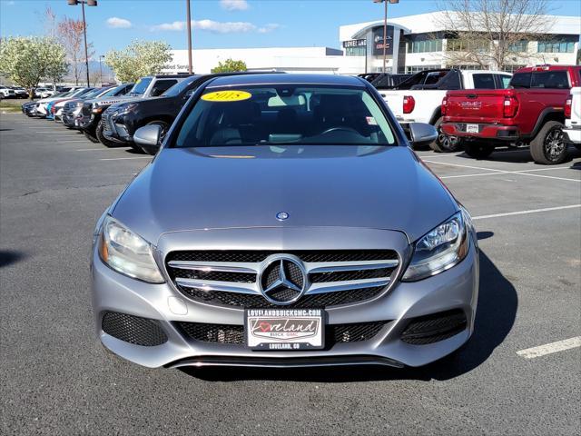 used 2015 Mercedes-Benz C-Class car, priced at $13,172