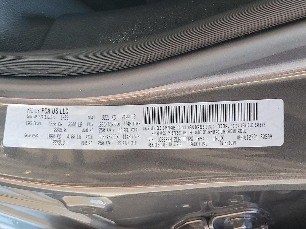 used 2020 Ram 1500 car, priced at $44,615
