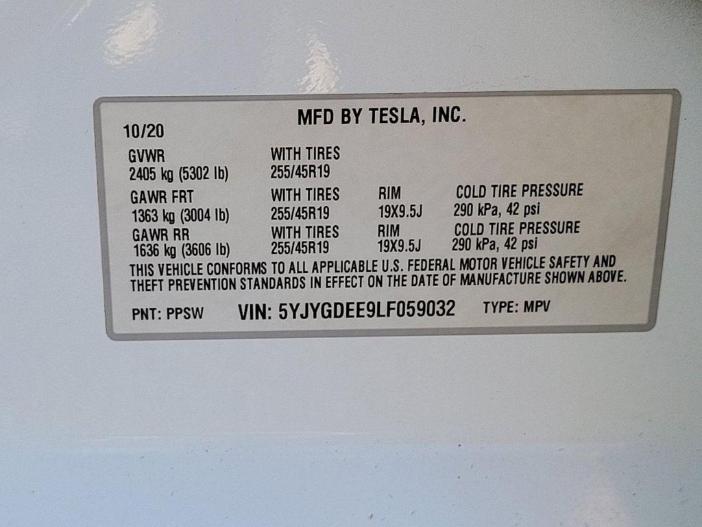 used 2020 Tesla Model Y car, priced at $25,955