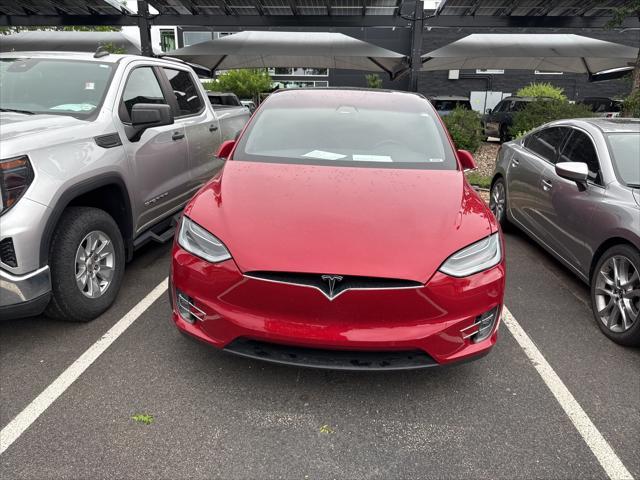 used 2018 Tesla Model X car, priced at $34,594