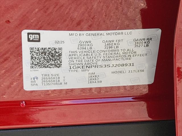 new 2025 GMC Acadia car, priced at $53,440