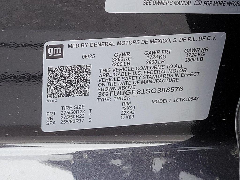new 2025 GMC Sierra 1500 car, priced at $68,450