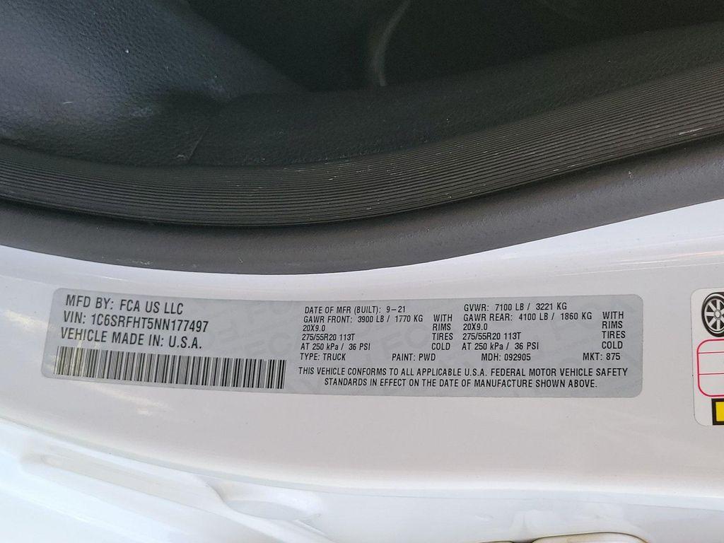 used 2022 Ram 1500 car, priced at $33,275