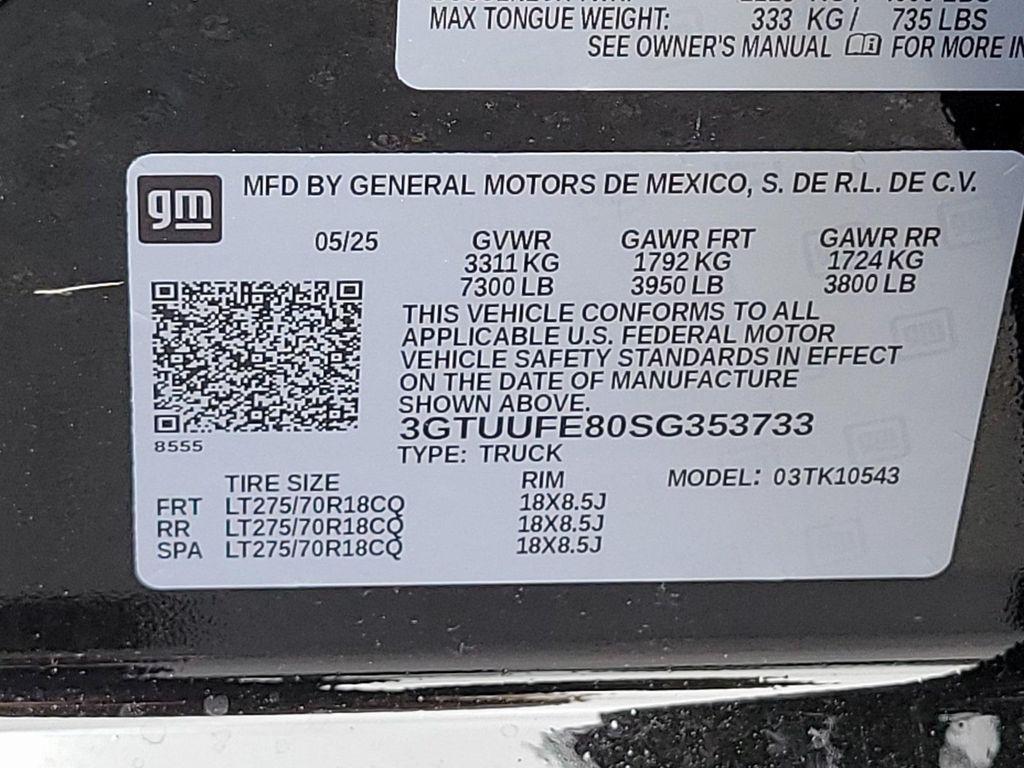 new 2025 GMC Sierra 1500 car, priced at $76,235