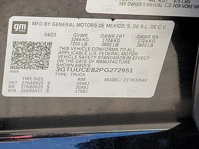 used 2023 GMC Sierra 1500 car, priced at $46,055