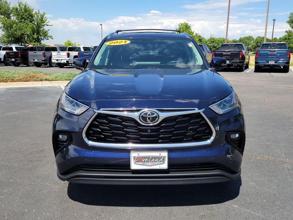 used 2021 Toyota Highlander car, priced at $31,650