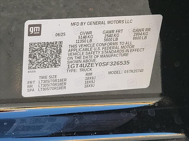 new 2025 GMC Sierra 2500 car, priced at $105,540